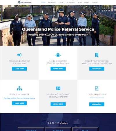 Action Communications provided Copywriting for the Qld Police Referral Service, based in Brisbane.